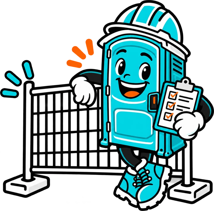 The All Site Rentals mascot