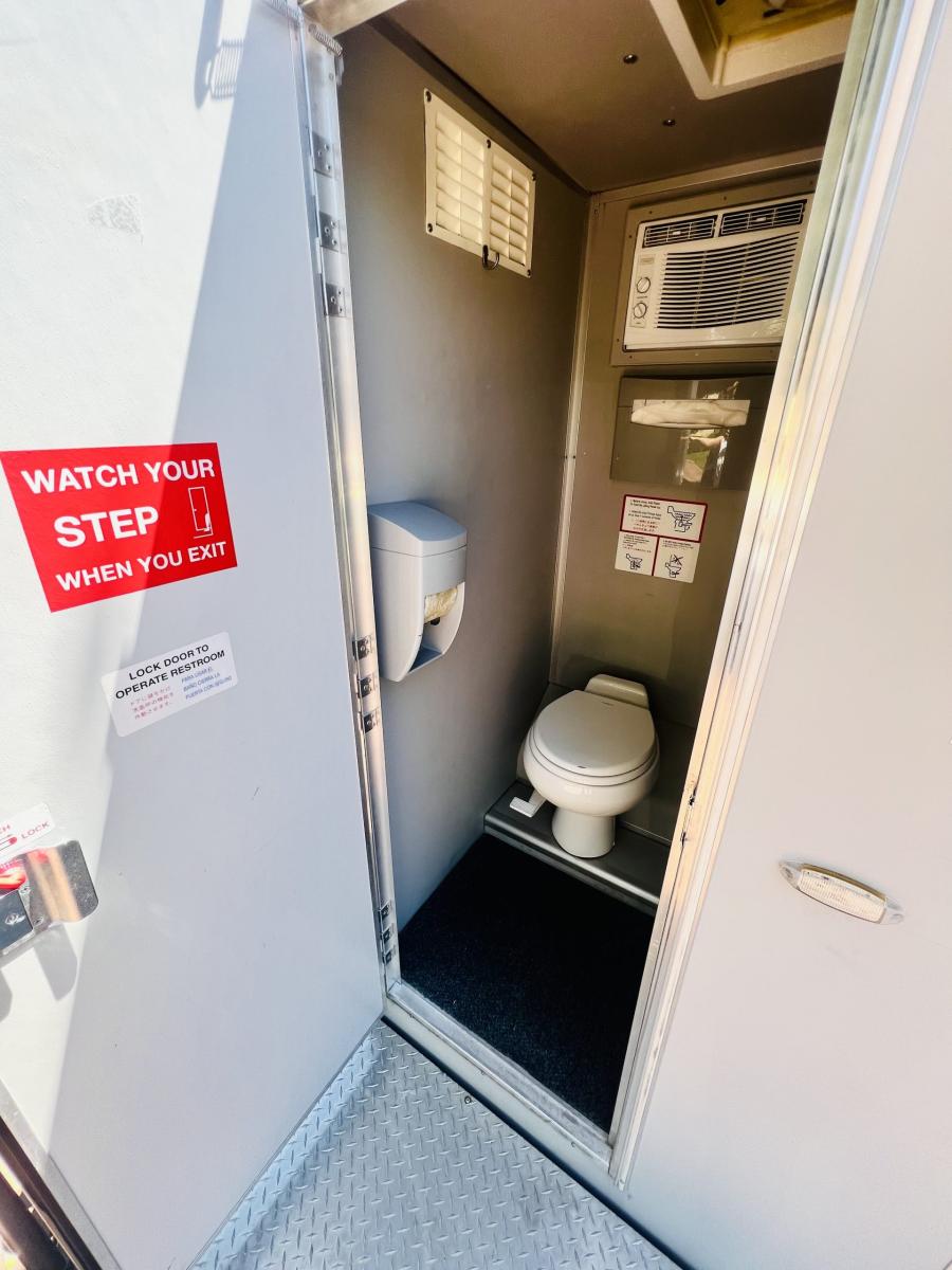 VIP 2 Stall Restroom Trailer - Image 2