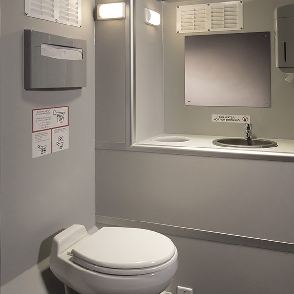 VIP Single Stall Restroom On Trailer - Image 7