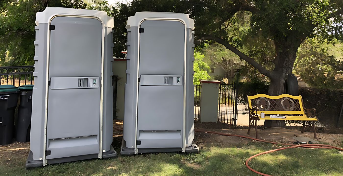 types of porta potties
